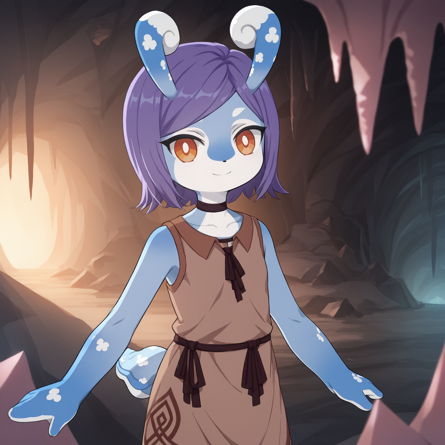 107989-1488825917-score_9, score_8_up, score_7_up, source_anime, BREAK,__solo, melusine, curly ears, stubby tail, blue skin, orange eyes, purple h.png